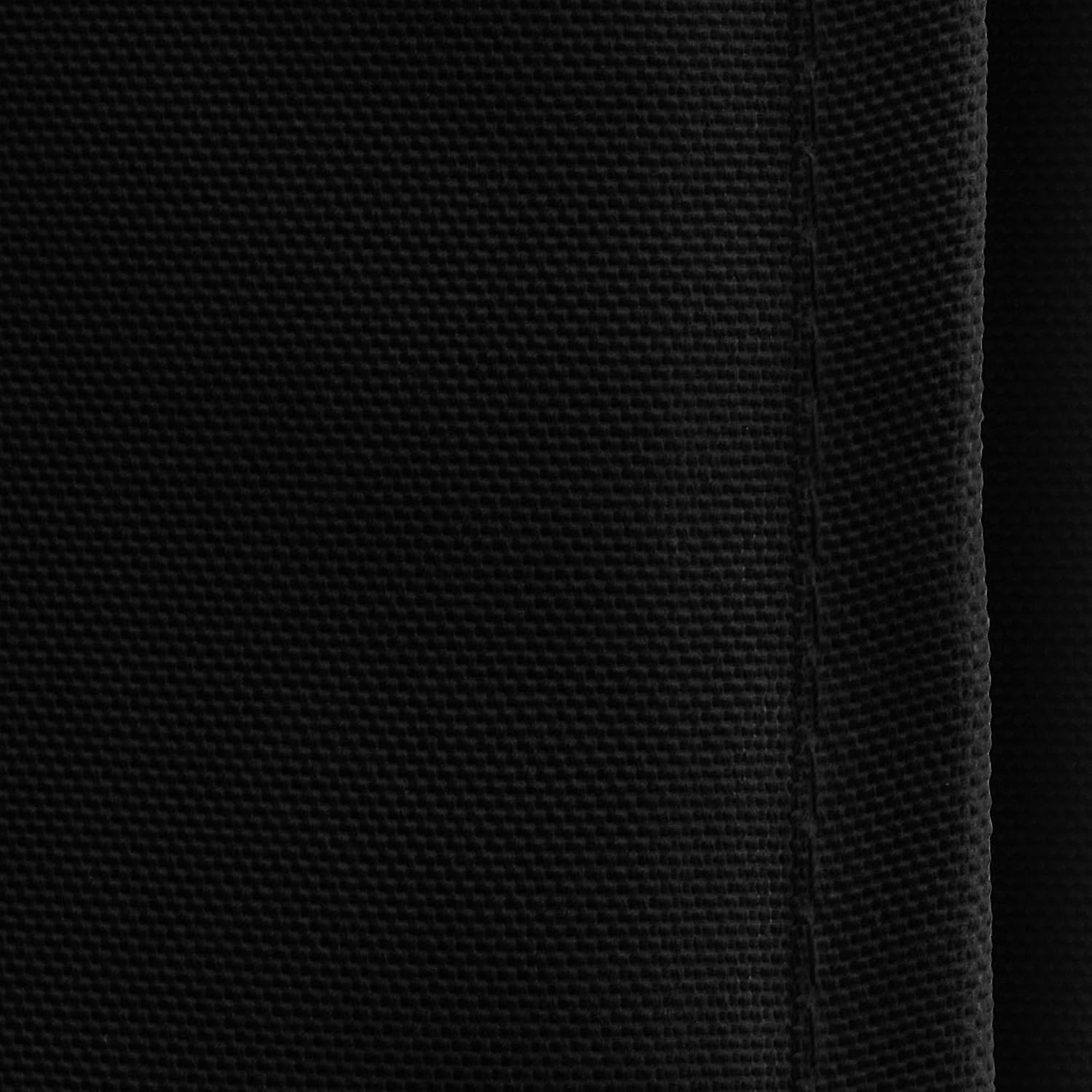 Lann's Linens - 6' Premium Fitted Tablecloth for 72" x 30" Rectangular Table - Wedding/Banquet/Trade Show - Polyester Cloth Fabric Cover - Black - Image 2